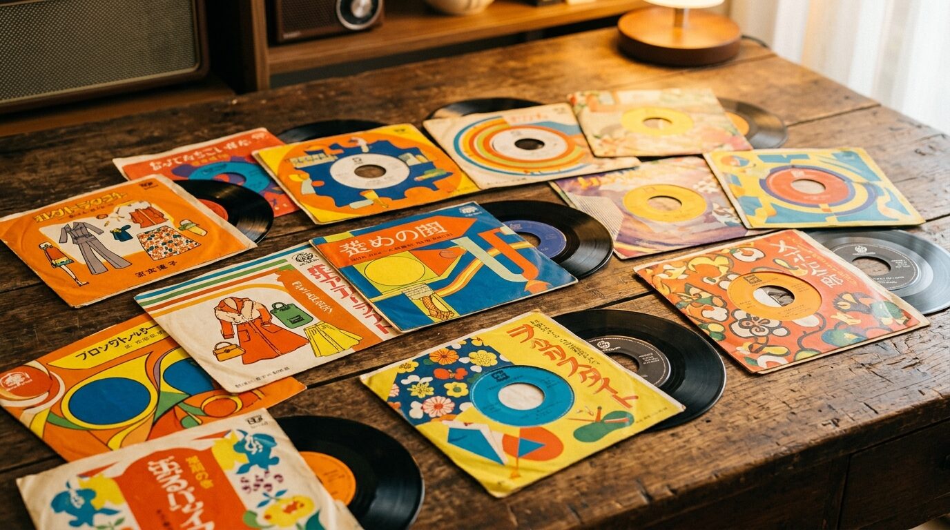 西城秀樹シングル盤買取価格表イメージ