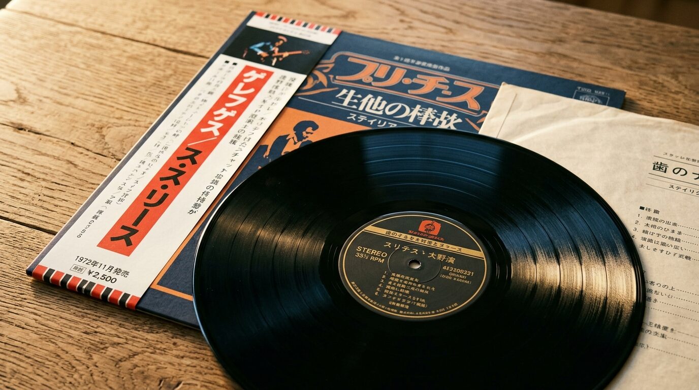 帯付き初回盤レコードのプレミア査定条件