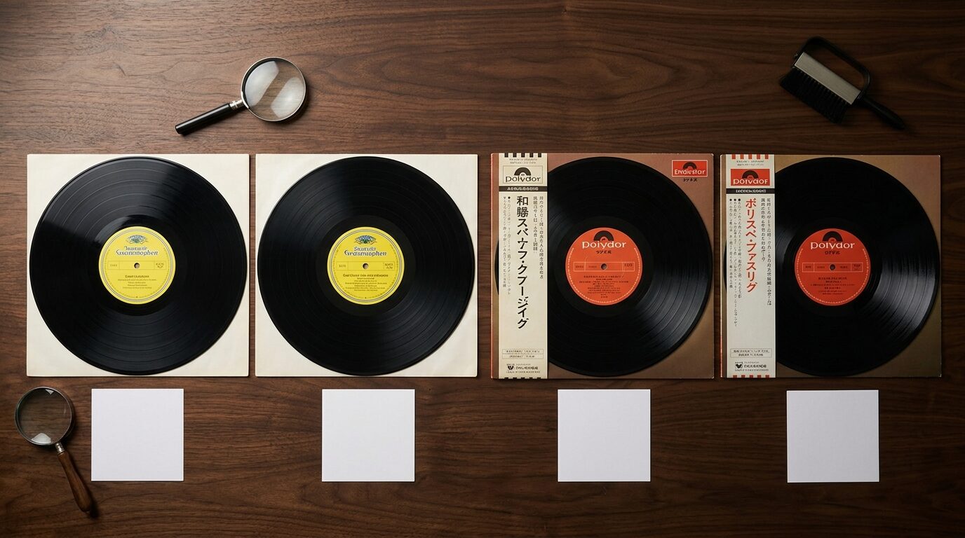 DG欧州盤と国内盤の買取価格比較