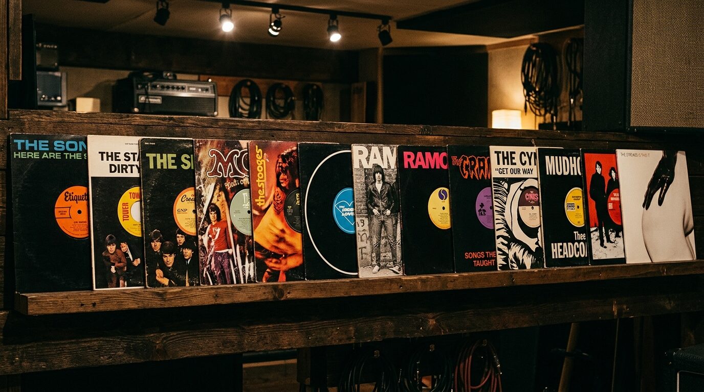 時代別ガレージロックのレコード