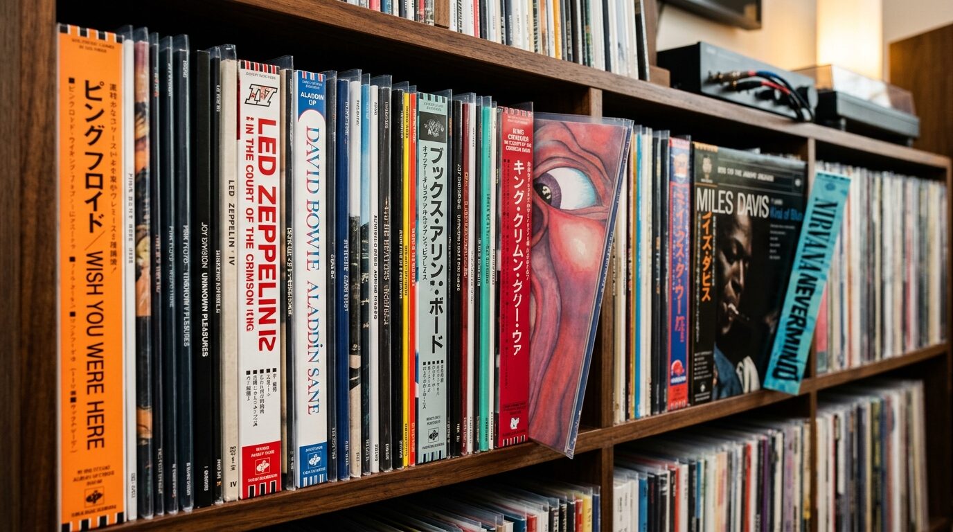 高額買取が期待できるポリスのレア盤・帯付き国内盤