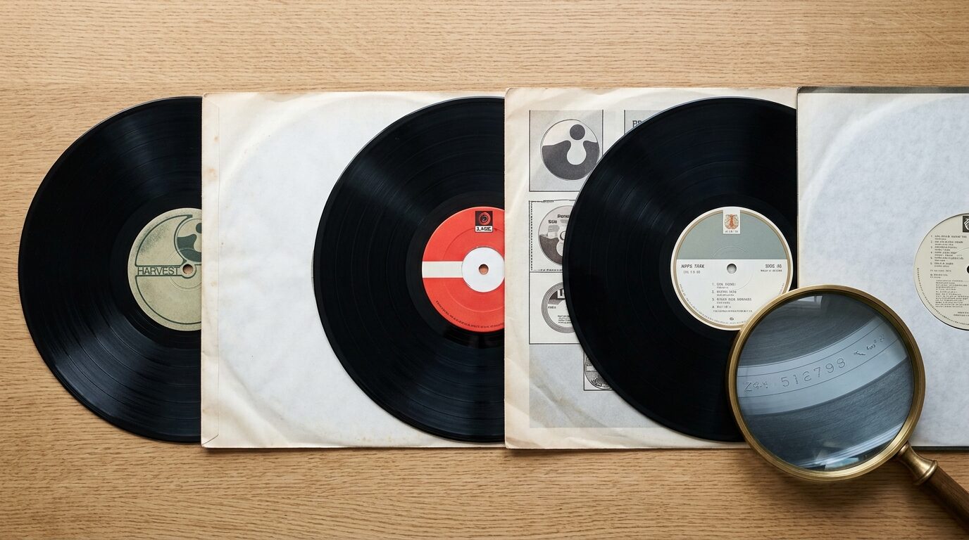 ソフト・マシーン英国盤・米国盤・日本盤プレス比較