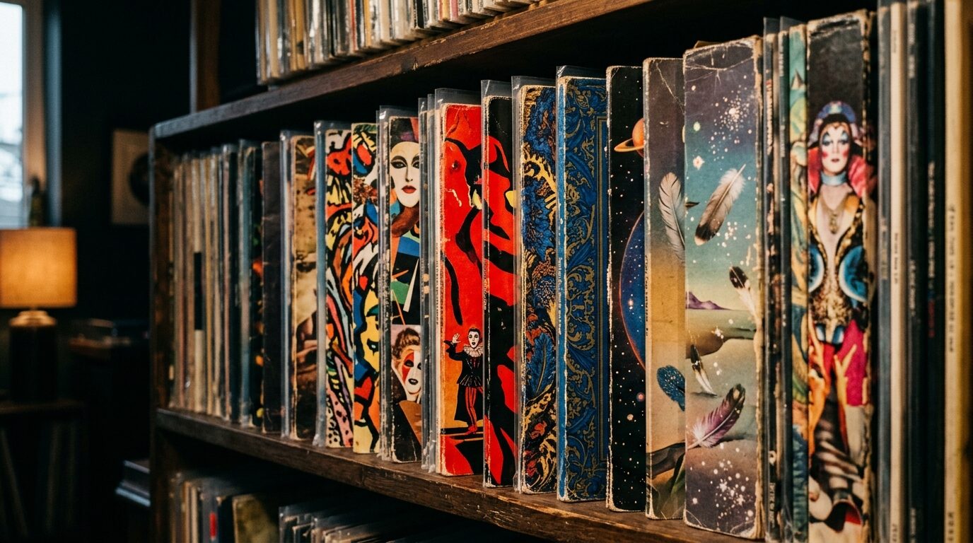 イーノ参加作品の希少レコードコレクション