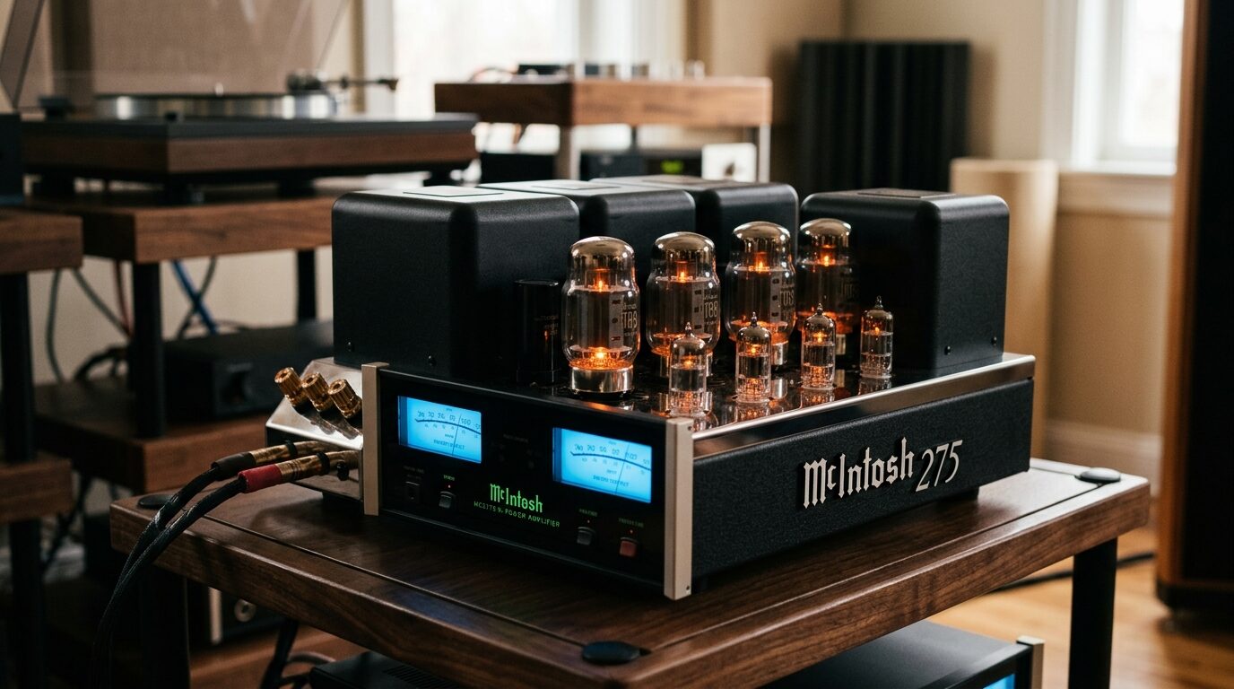 マッキントッシュ真空管アンプと固体素子の相場比較