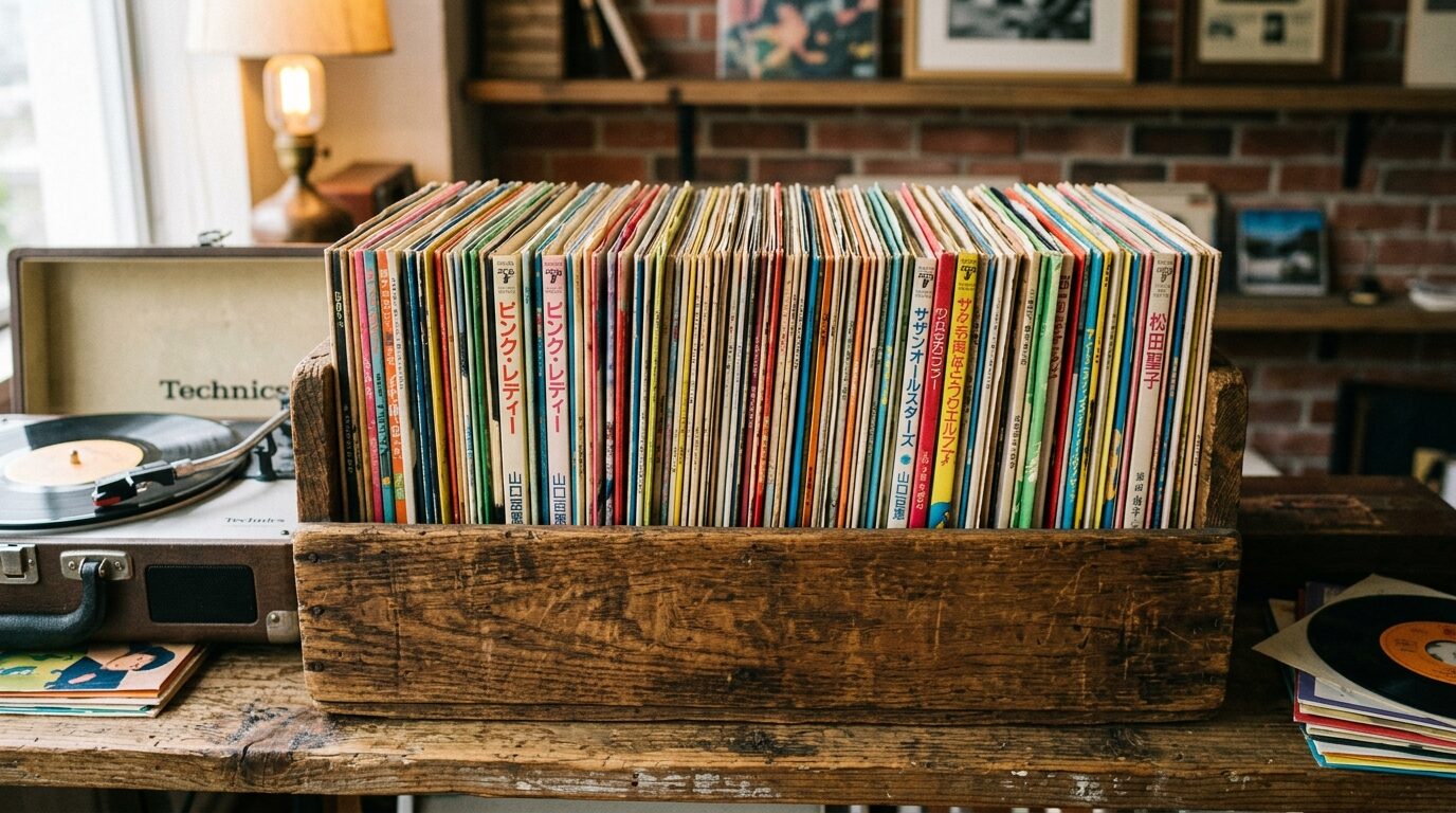 昭和アイドルのシングル盤コレクション