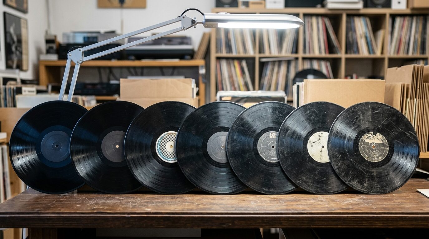 レコードのコンディション（盤質）グレード確認