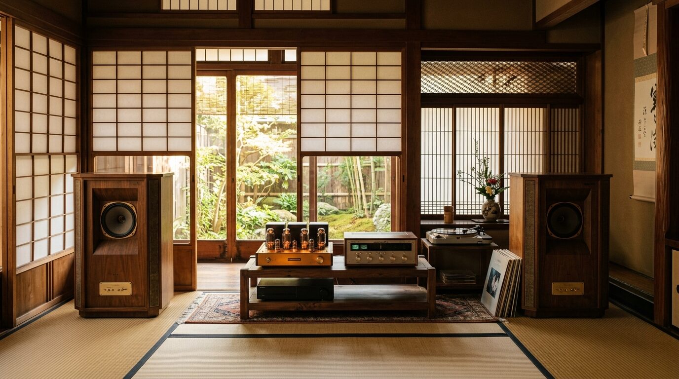 京都の町家に眠るヴィンテージオーディオ