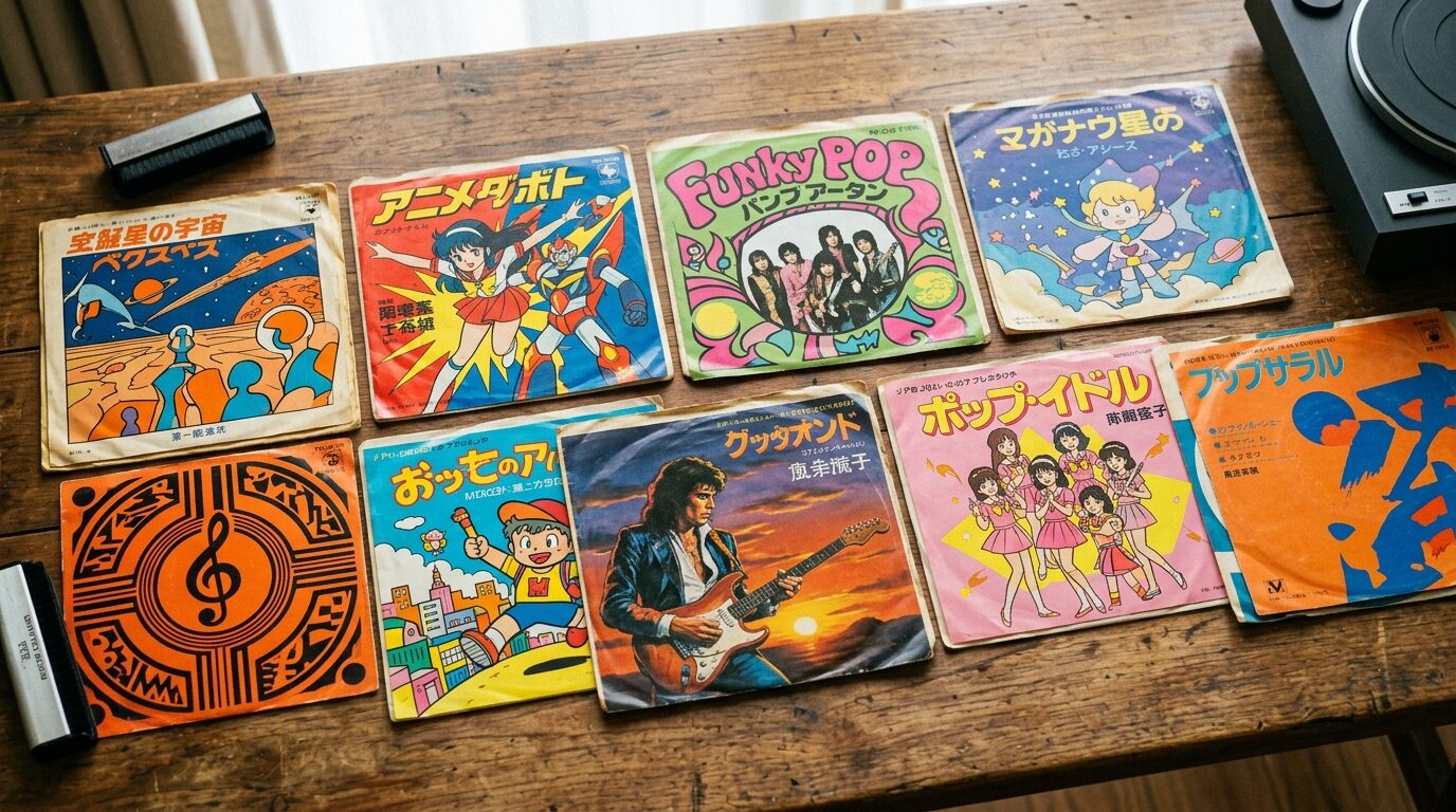 中島みゆきの7インチシングル盤