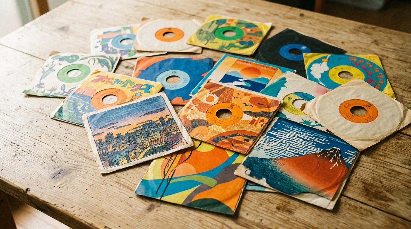 井上陽水のシングル盤コレクション