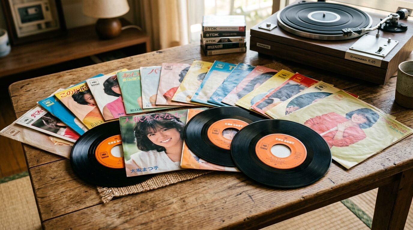 郷ひろみのシングル盤EPレコード