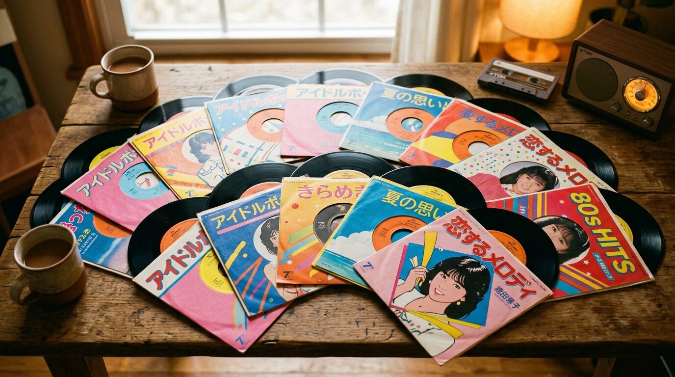 80年代アイドルシングル盤コレクション