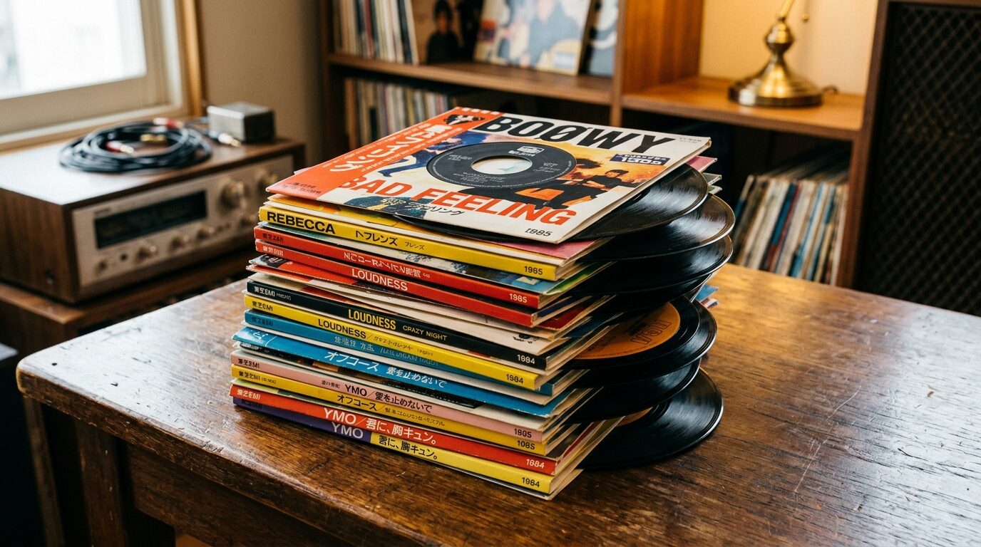 BOOWYシングル盤の買取価格