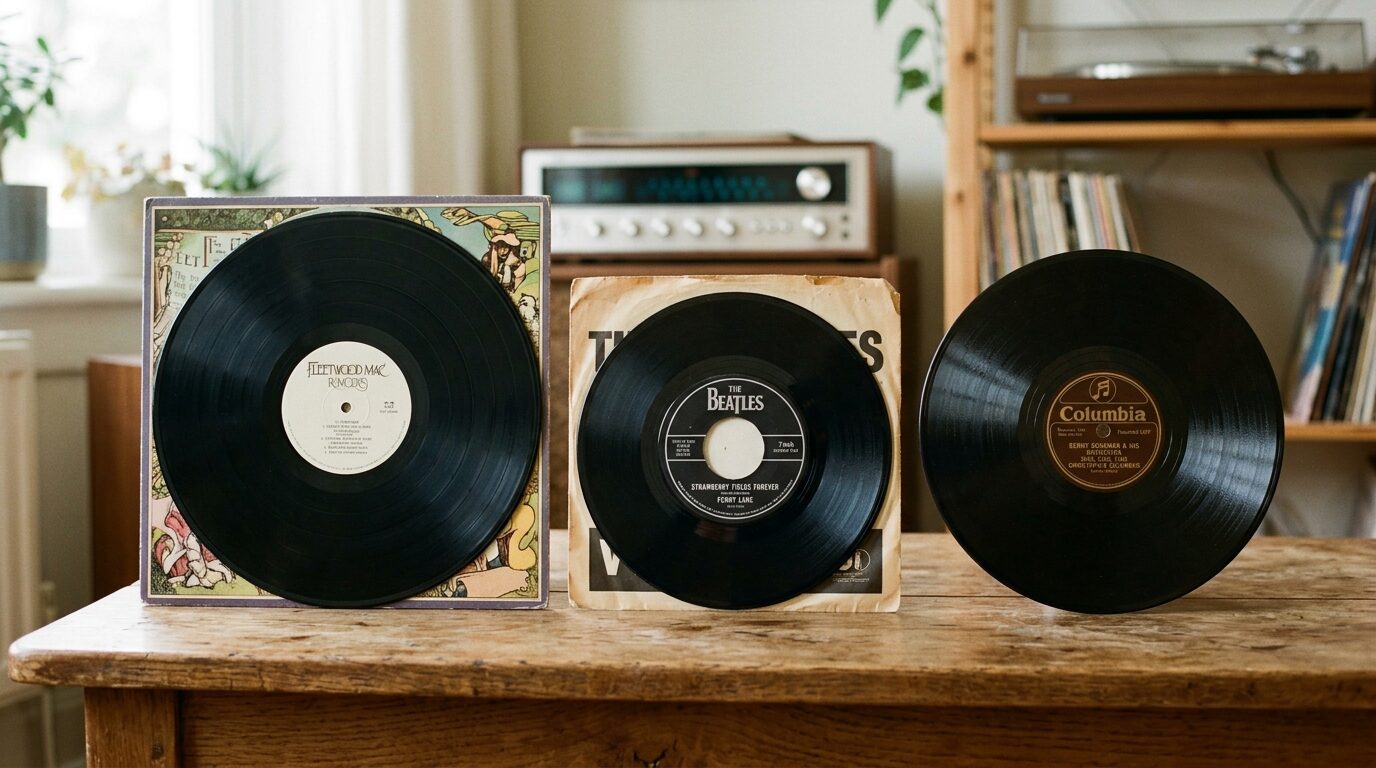 LP盤・EP盤・SP盤の違い