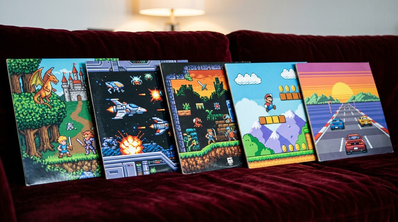希少なゲームサントラのLPレコード