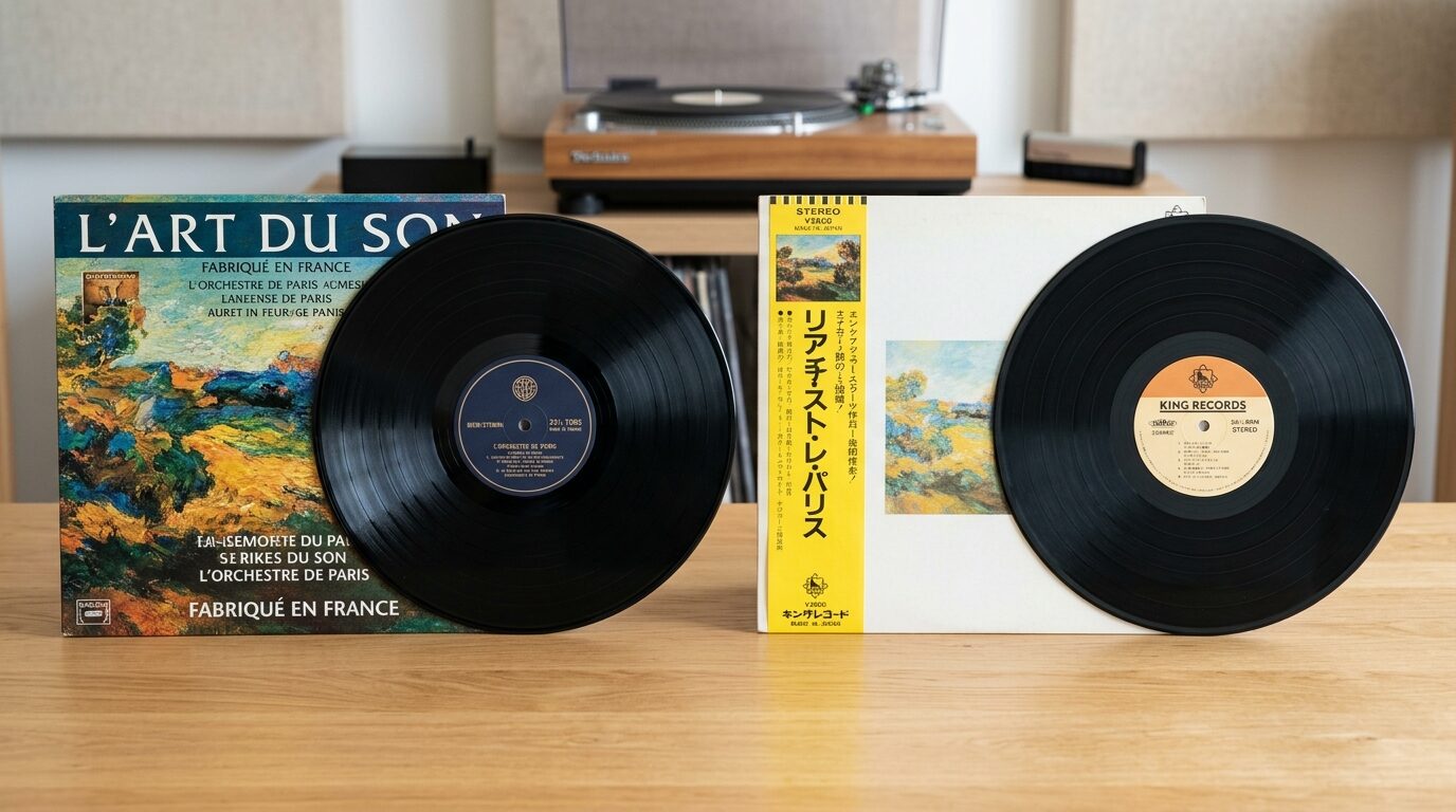 フランス盤と日本国内盤の比較