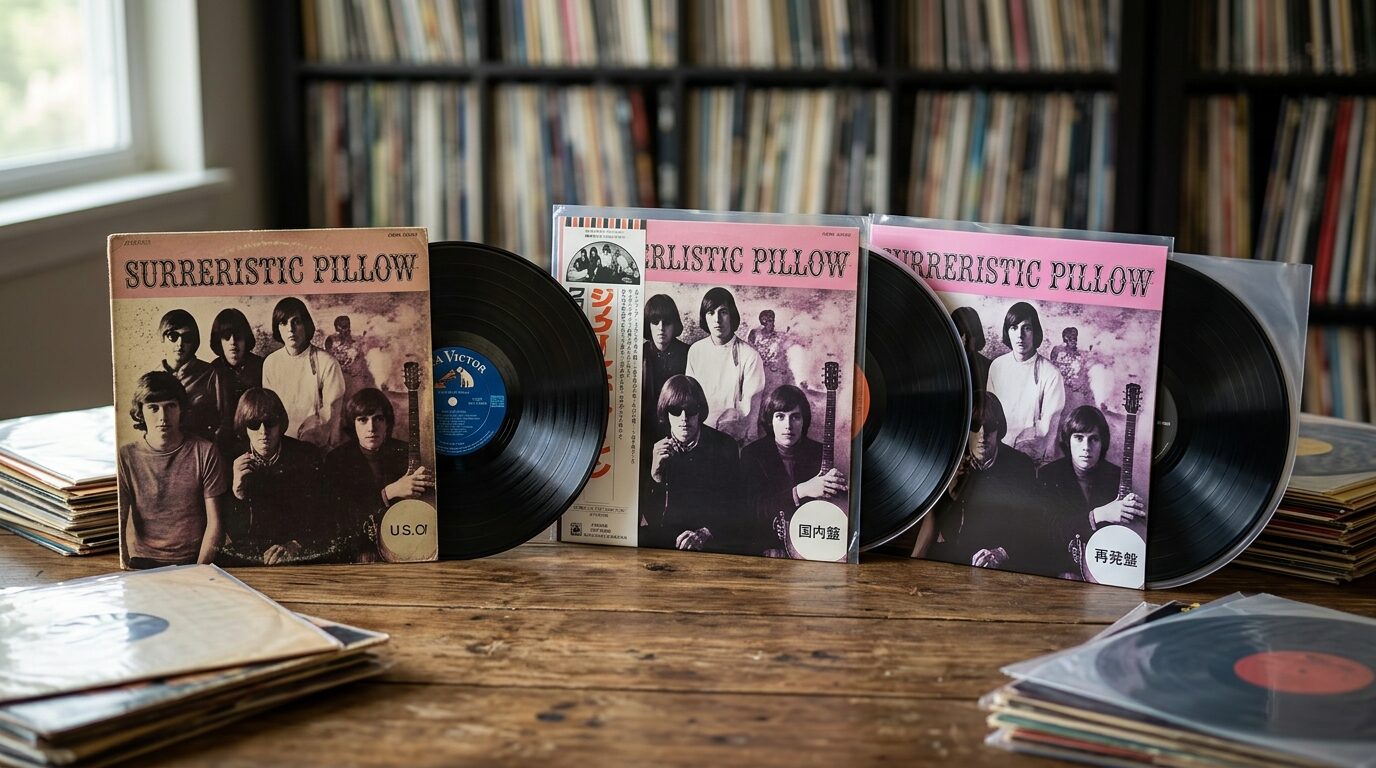 USオリジナル盤と国内盤・再発盤の価格差を解説のイメージ