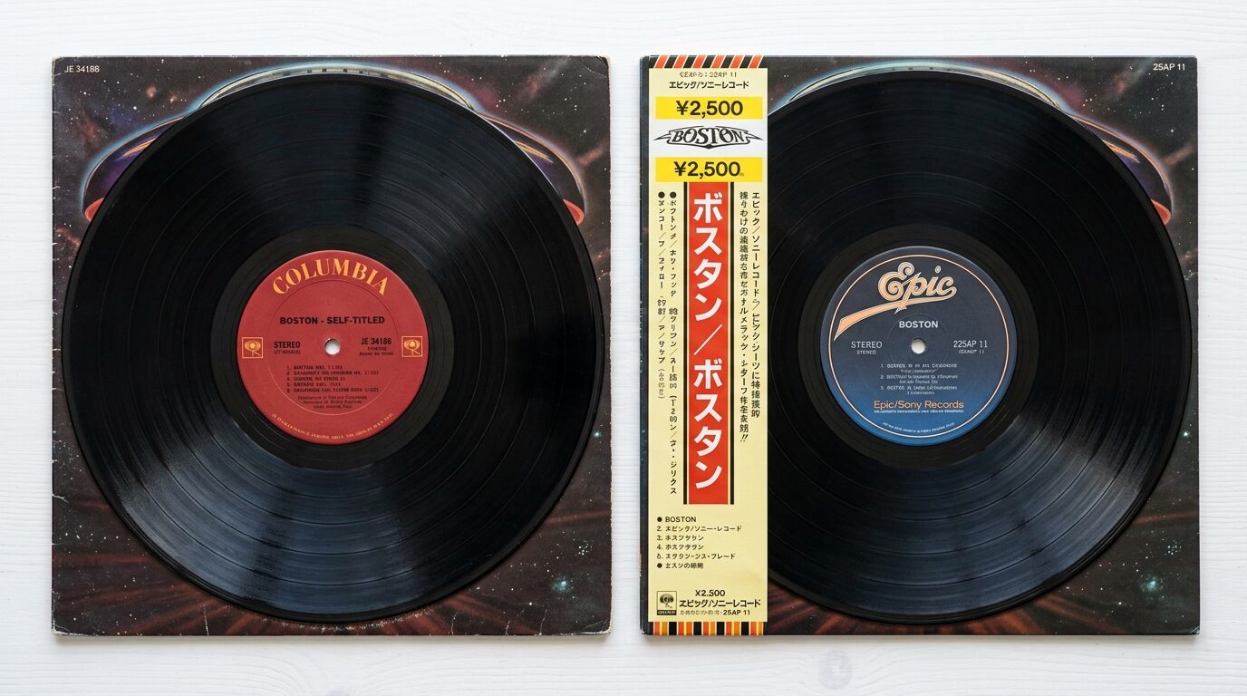 US盤と国内盤のレコード価格比較