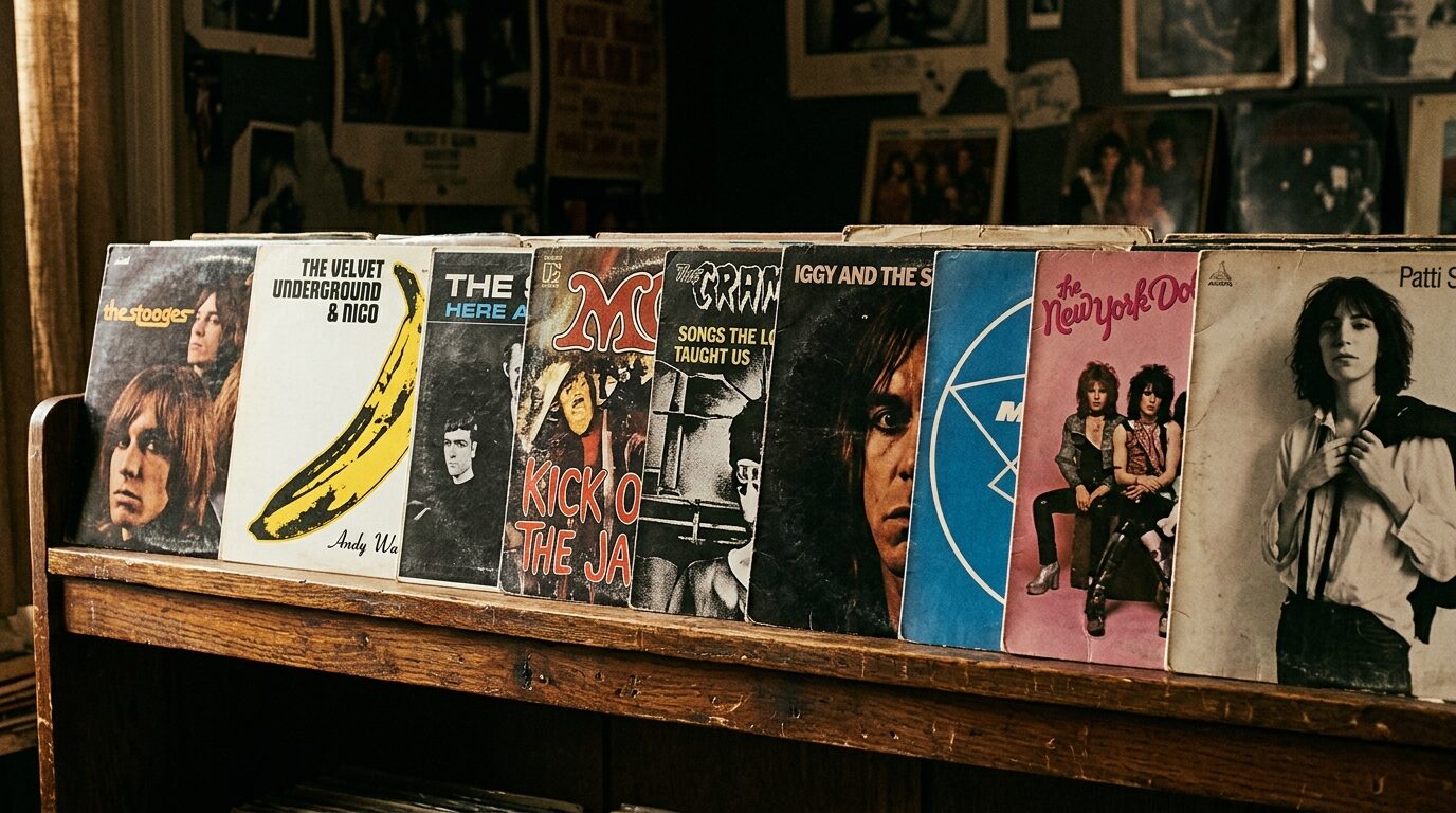 ガレージロックバンドのレコード一覧