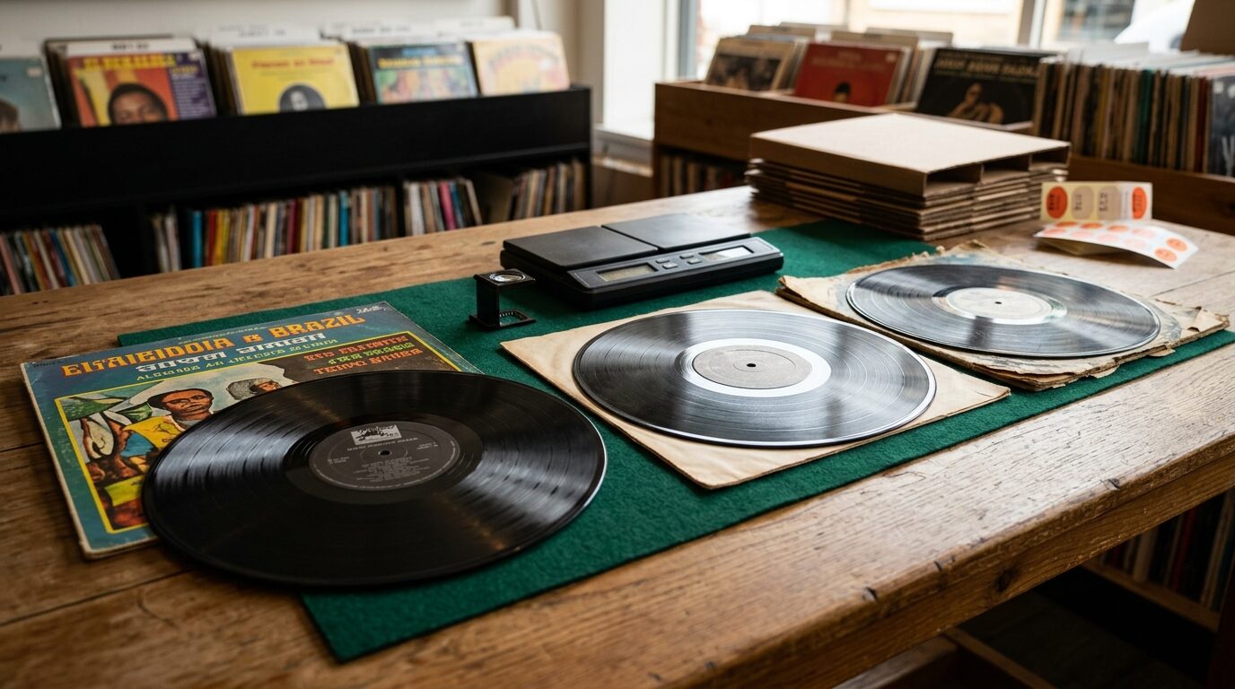 コンディション評価基準｜盤質が買取価格に与える影響のイメージ