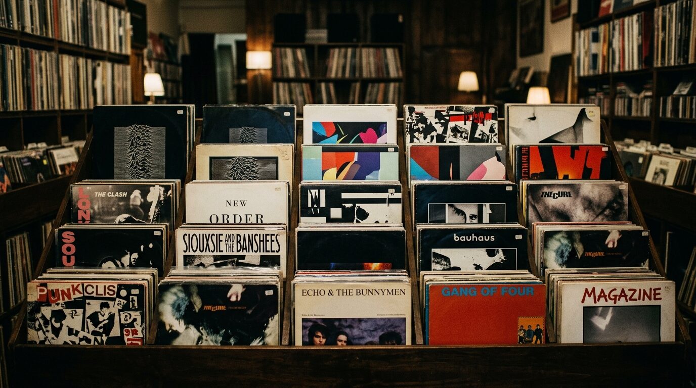 オリジナルプレスのレーベル面マトリクス番号確認