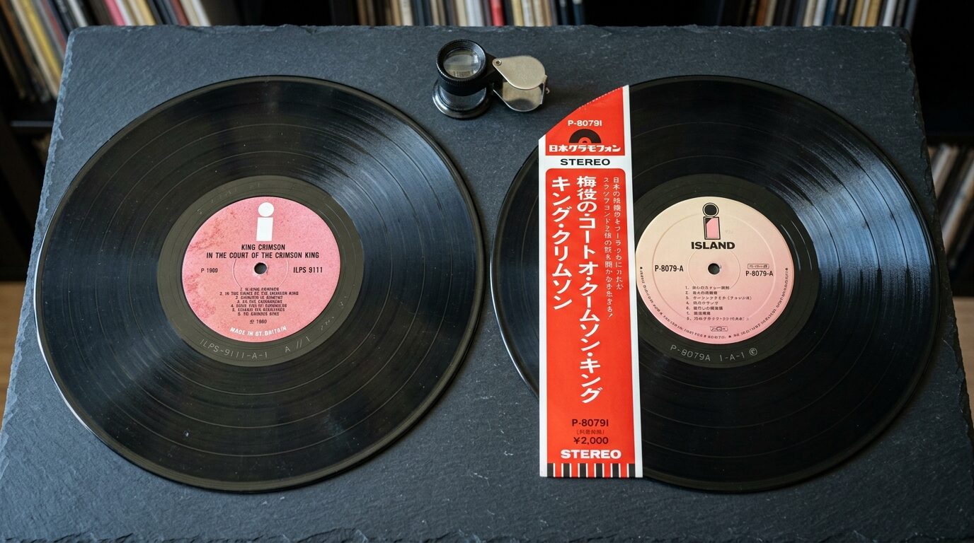 ELP UKオリジナル盤と国内帯付き盤の比較