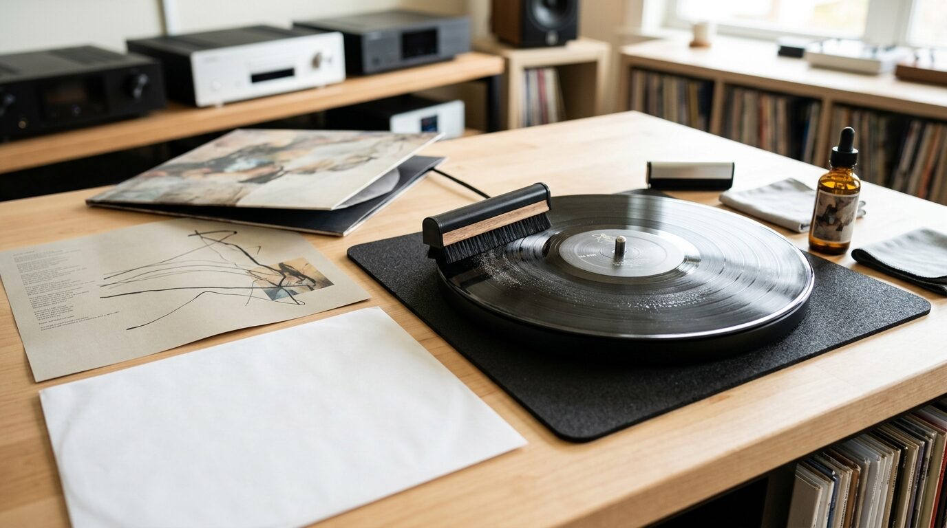 レコードを高く売るための準備とクリーニング