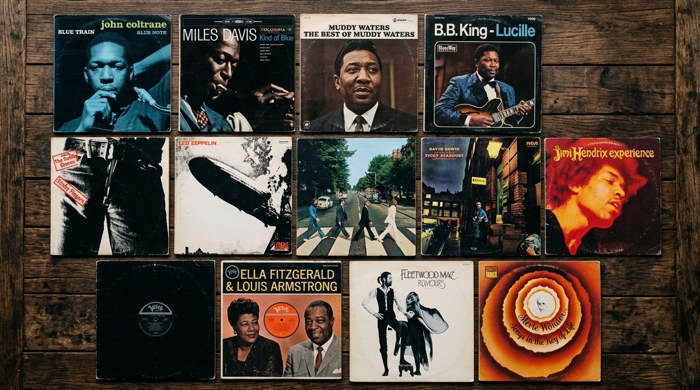 ジャンル別レコード買取相場のイメージ