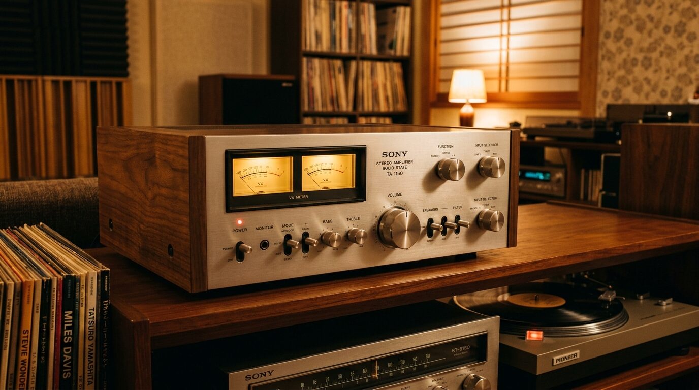 ヴィンテージSONYアンプの価値