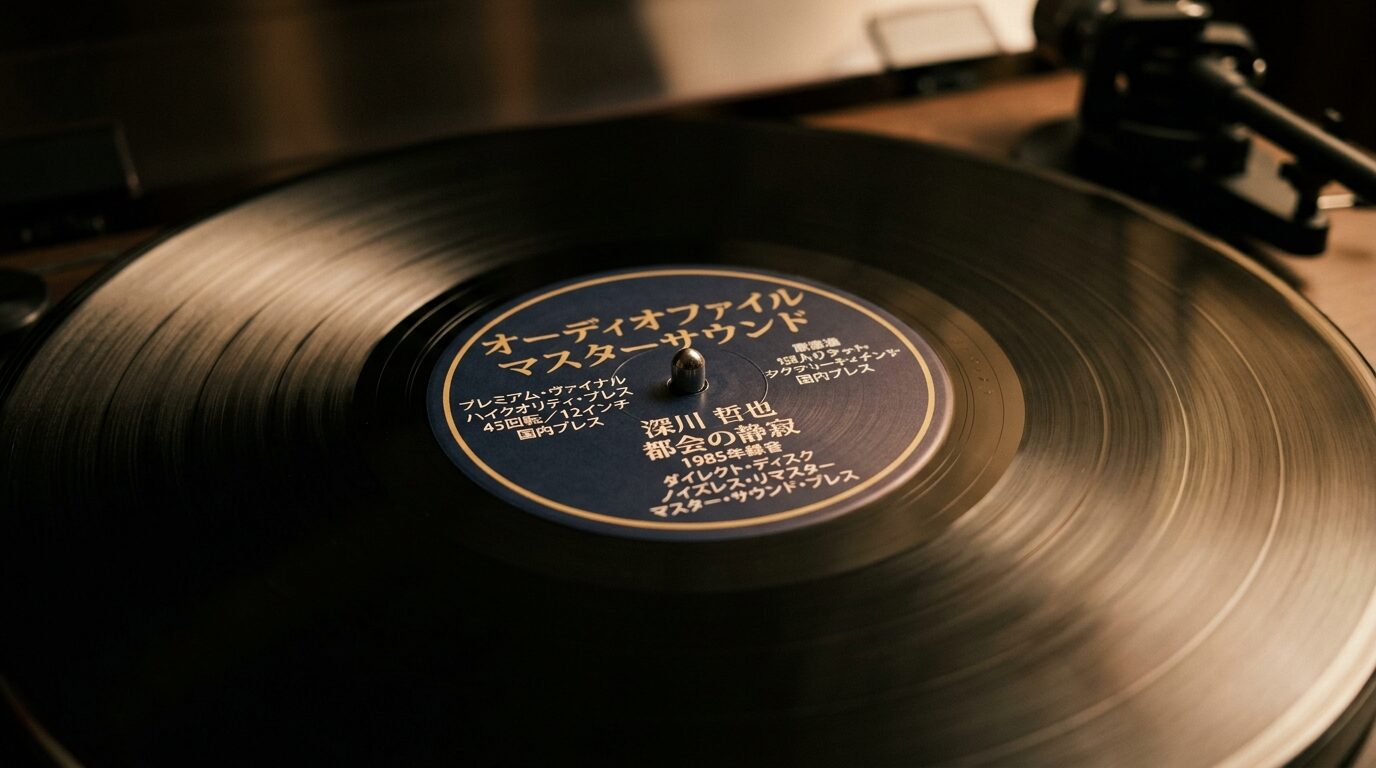 マスターサウンド盤のレーベル面