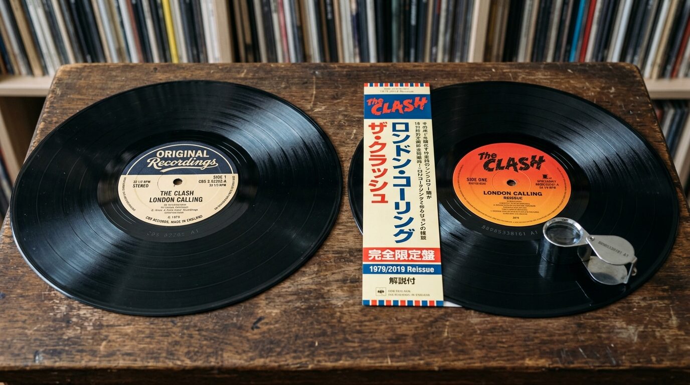 オリジナル盤と再発盤の違い