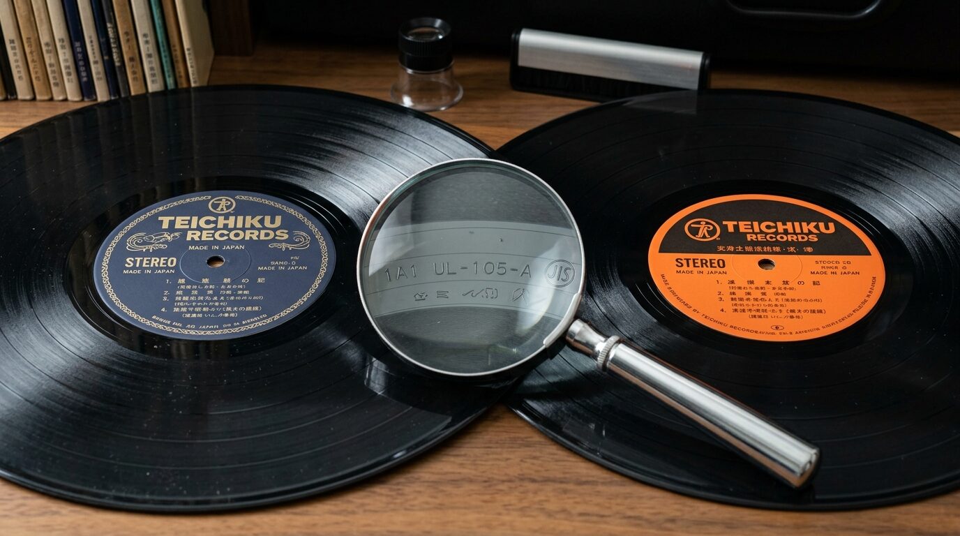 オリジナル盤と再発盤の見分け方