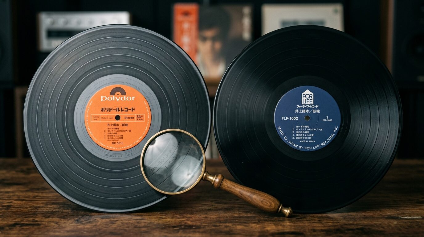 オリジナル盤と再発盤の違い比較