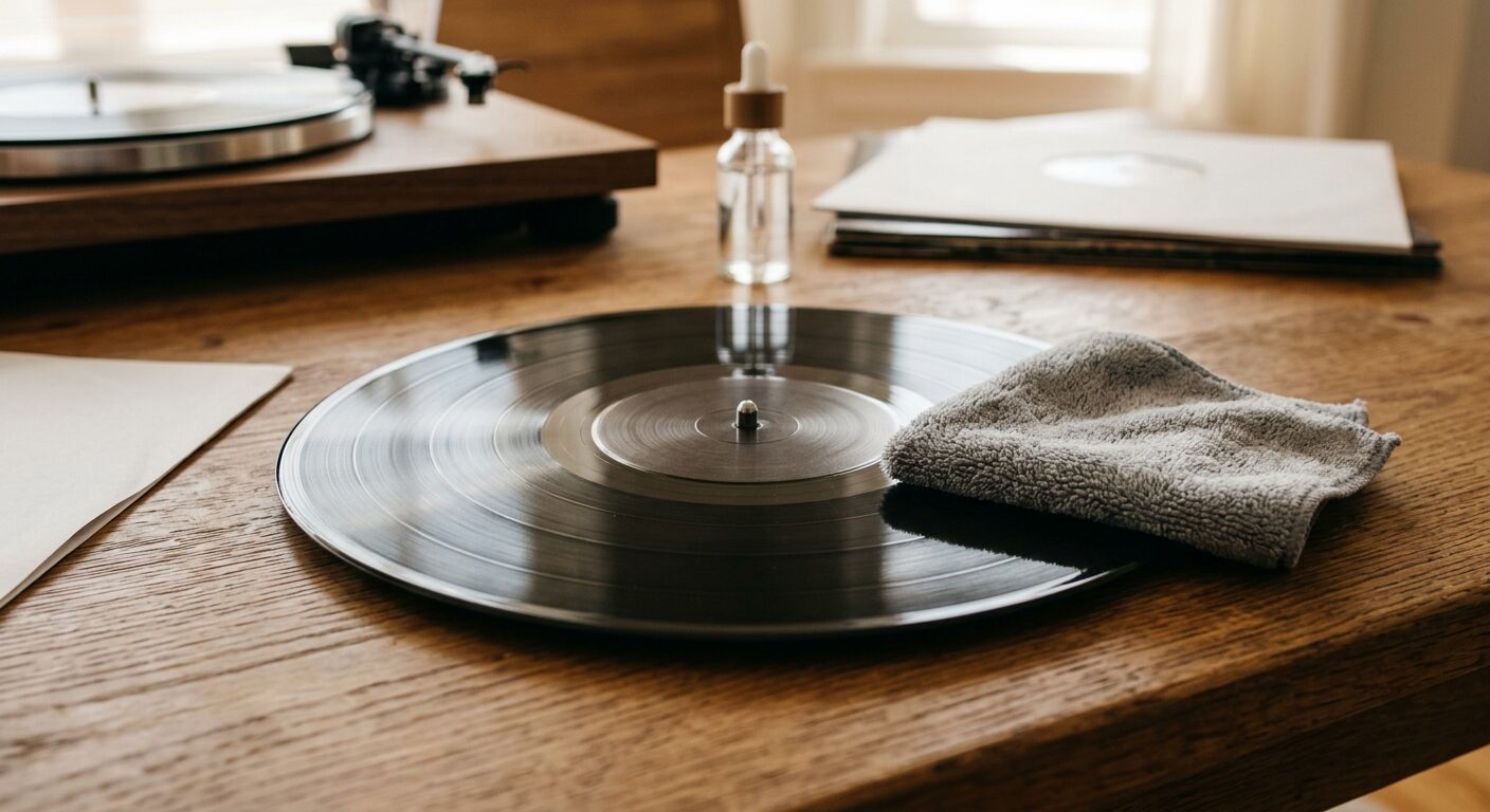 レコードクリーニングで査定額アップ