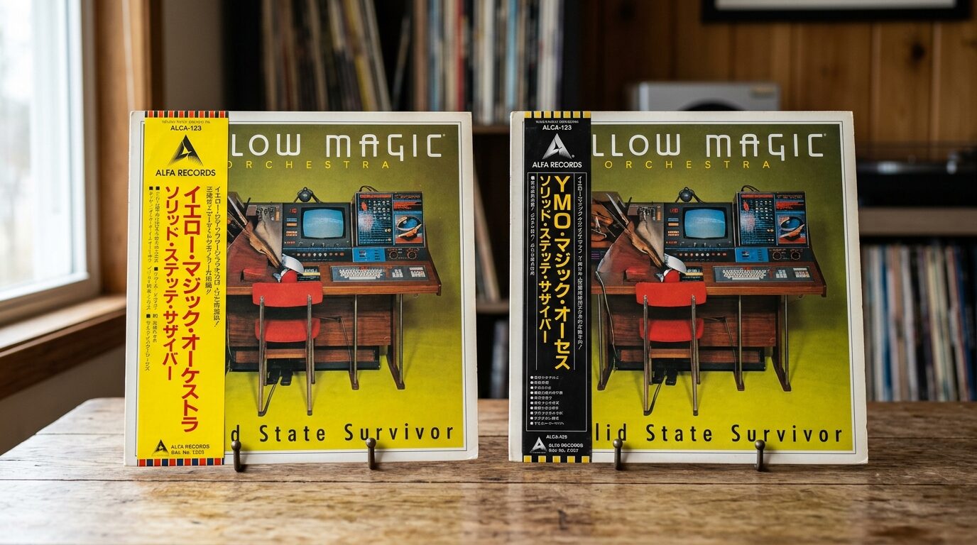 帯付きレコードの価値比較