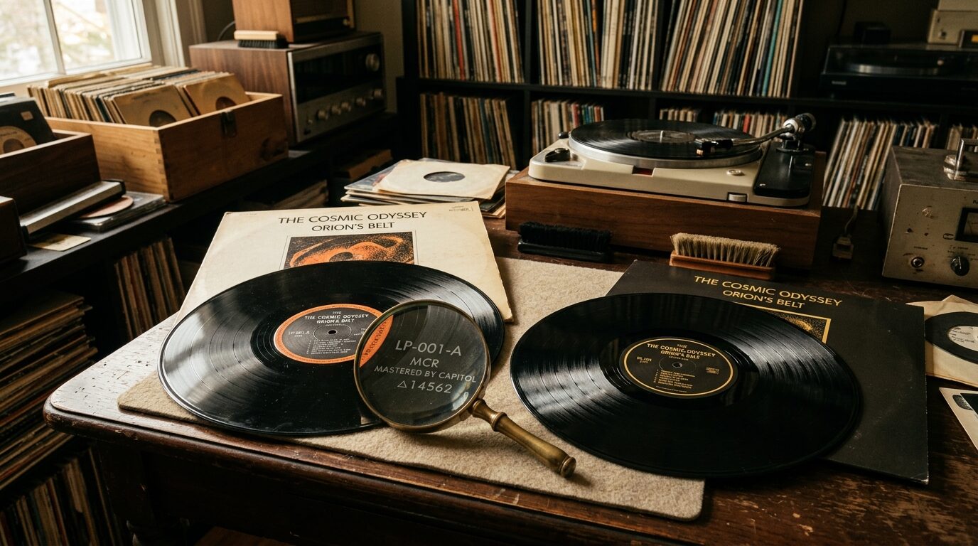 オリジナル盤と再発盤の見分け方