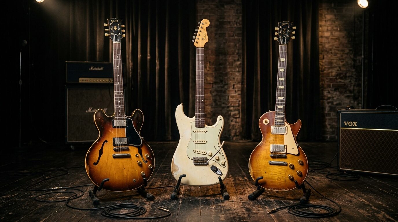 3大ギタリスト在籍期別の希少性