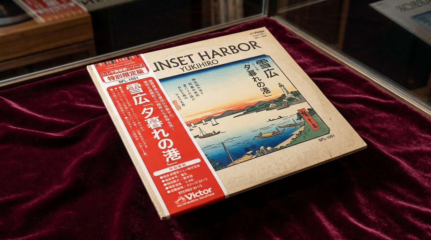 帯付きレコードの高価買取イメージ