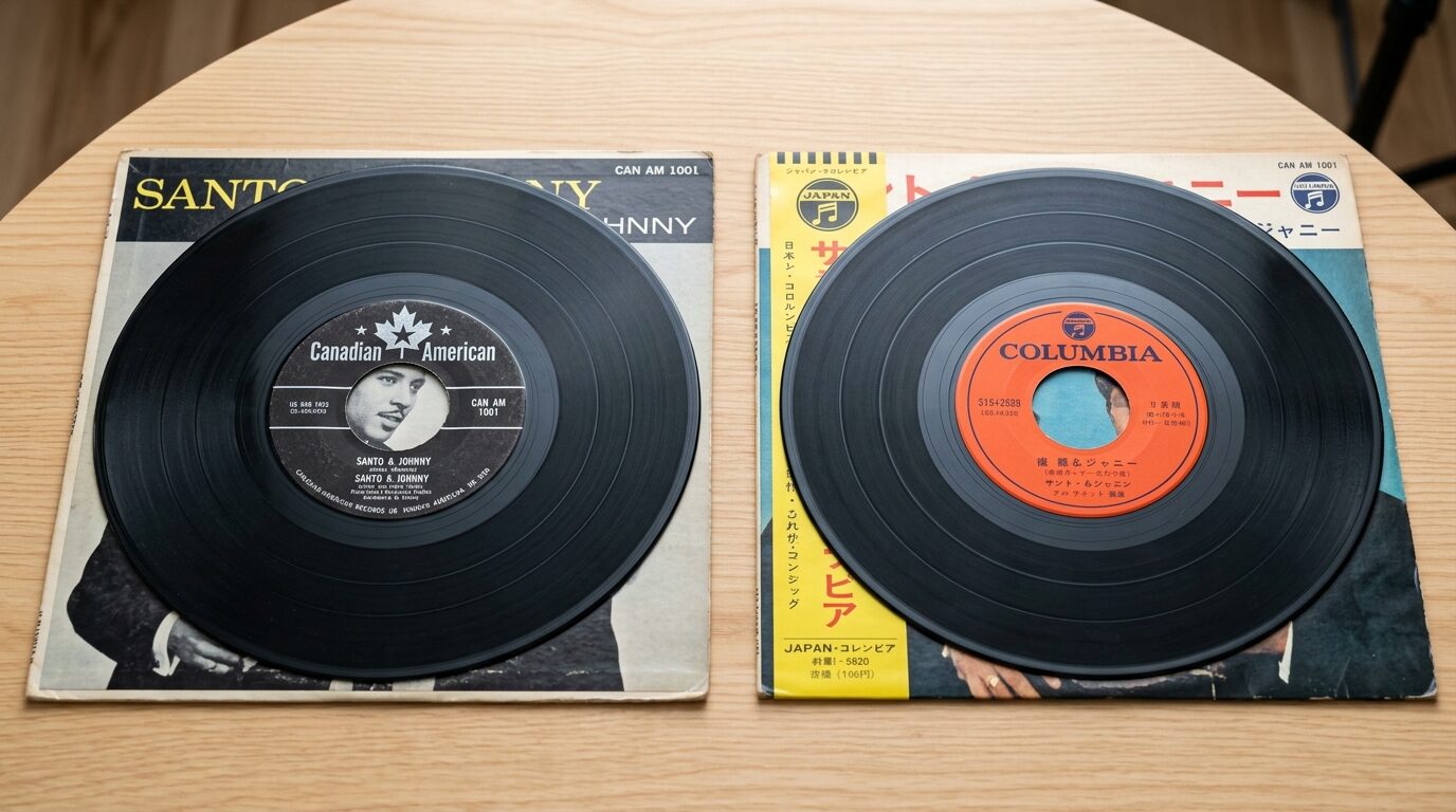 米国盤オリジナルと日本国内盤の比較