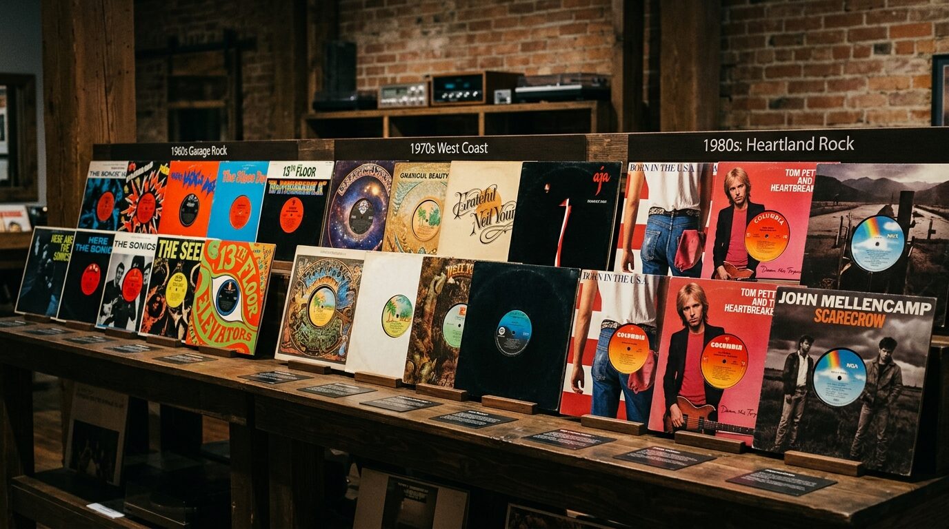 年代別アメリカンロックレコードの変遷