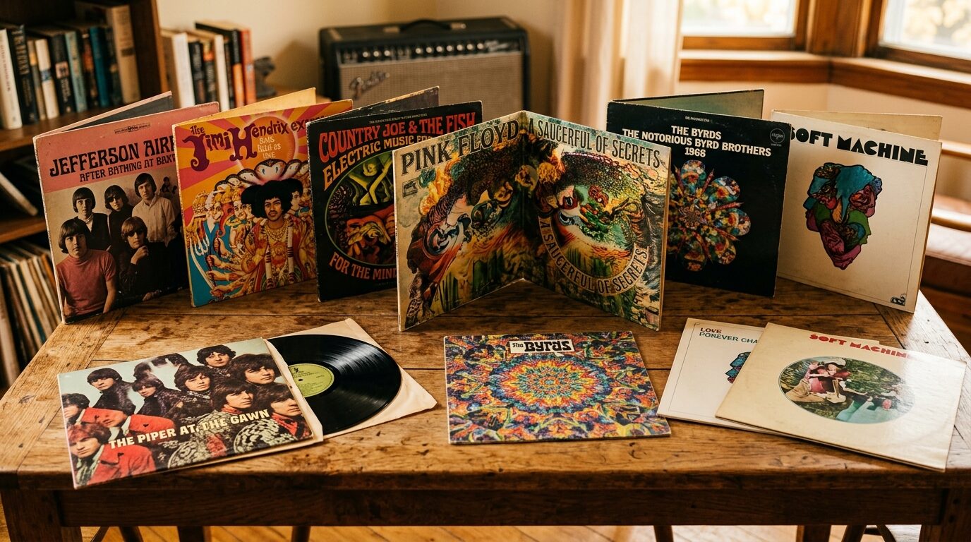 高価買取されるサイケデリックロックレコードの特徴