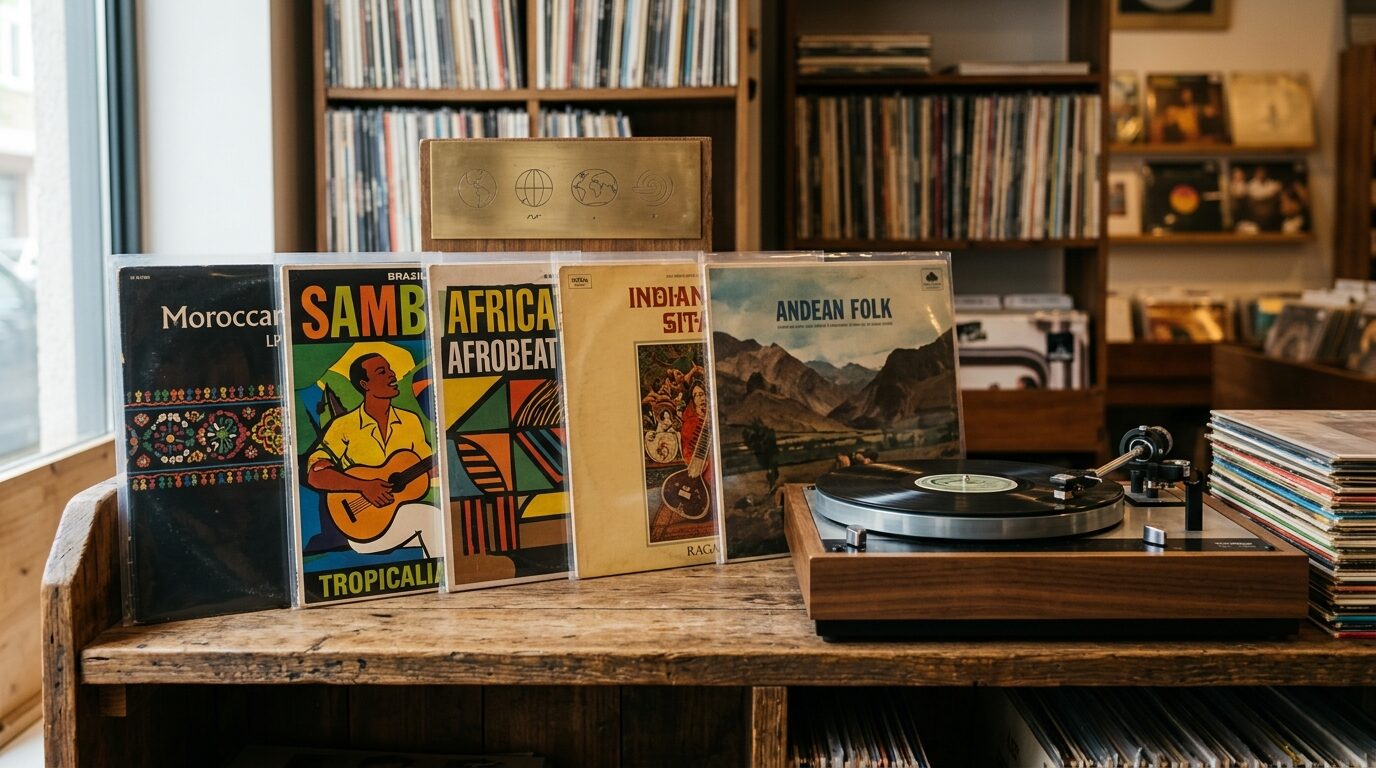 ワールドミュージックのレコードを高く売る5つのコツのイメージ