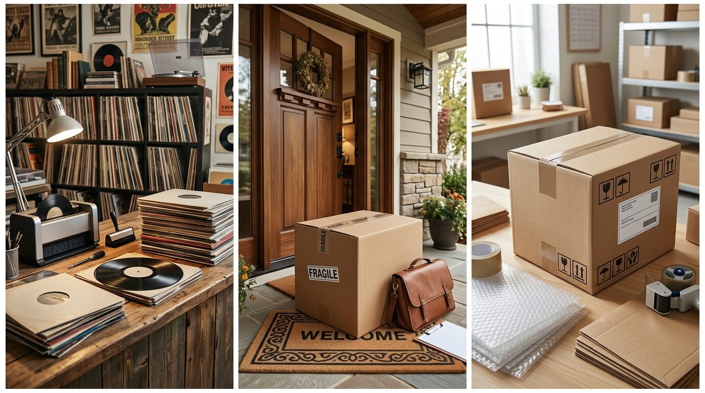 レコードの3つの買取方法：店頭・出張・宅配比較