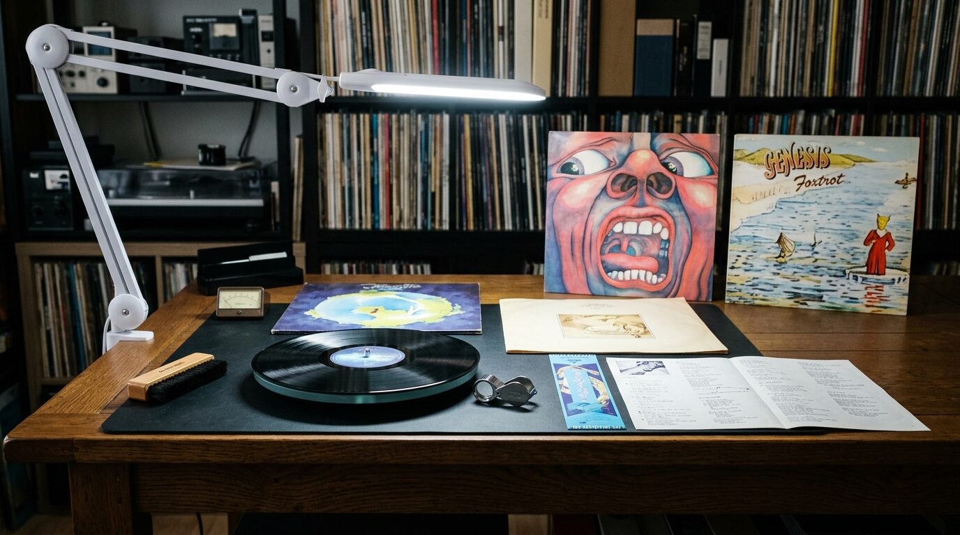 レコード状態確認・帯付き査定のコツ