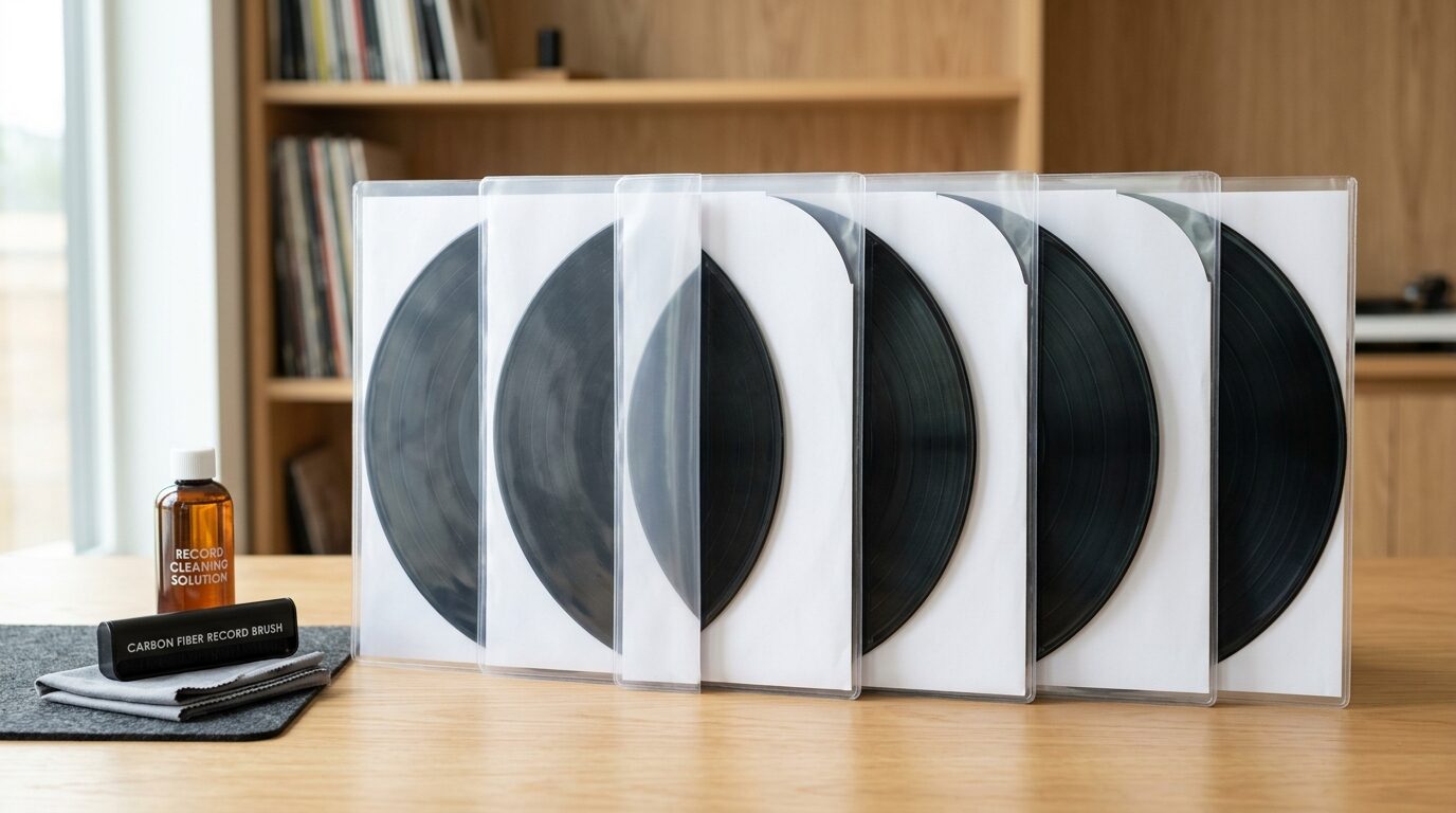 レコードを高く売るための保管・査定準備