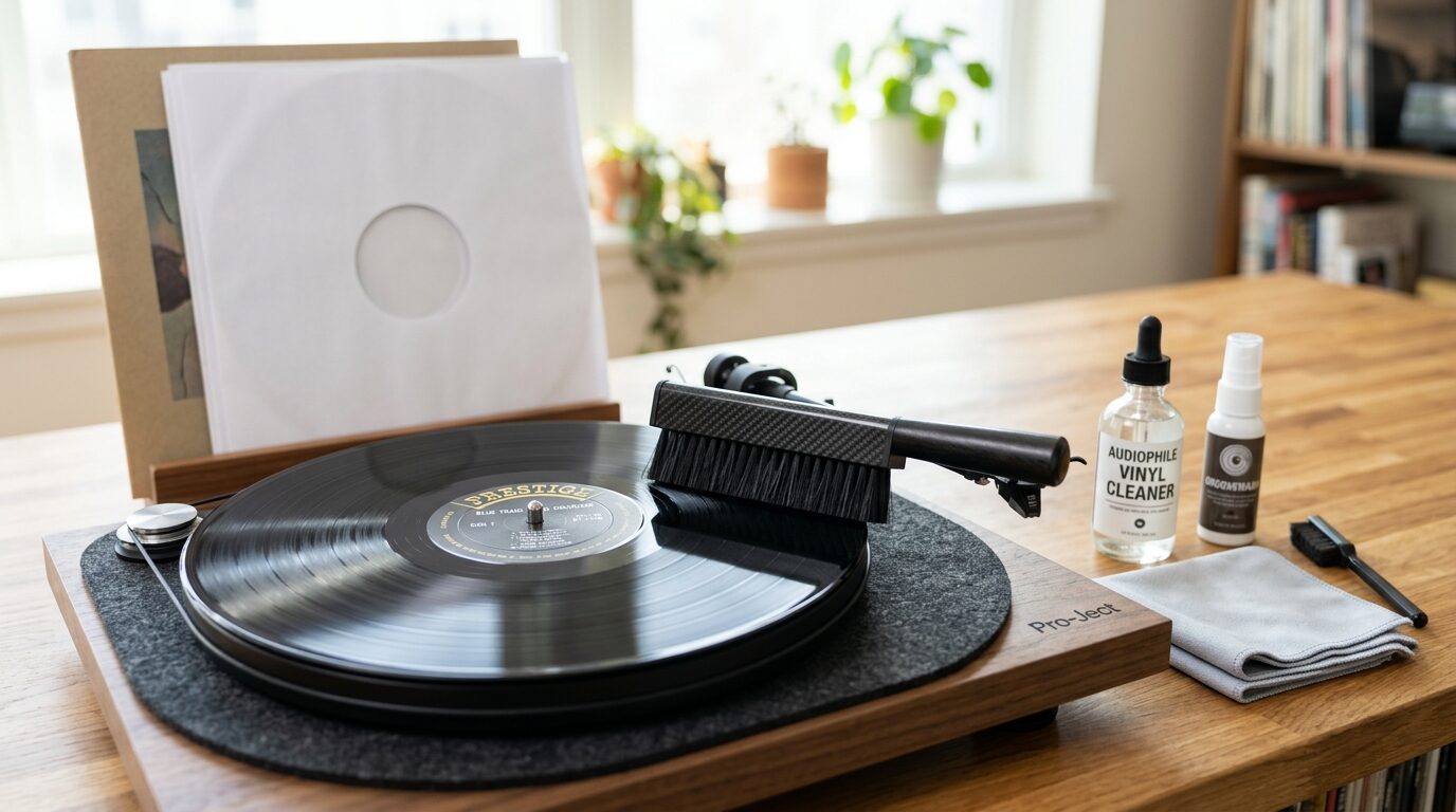レコードのクリーニングと査定前の準備