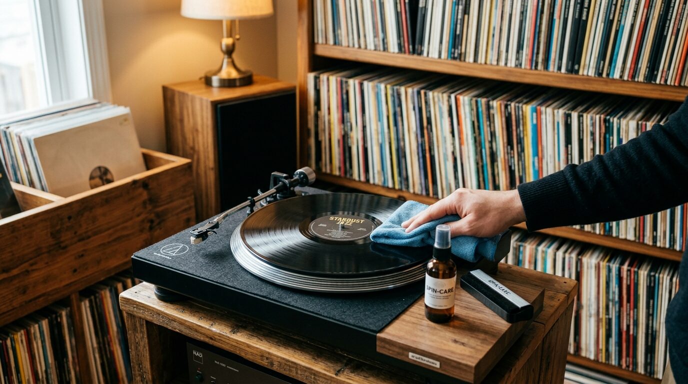 レコードのクリーニングで高く売るコツ