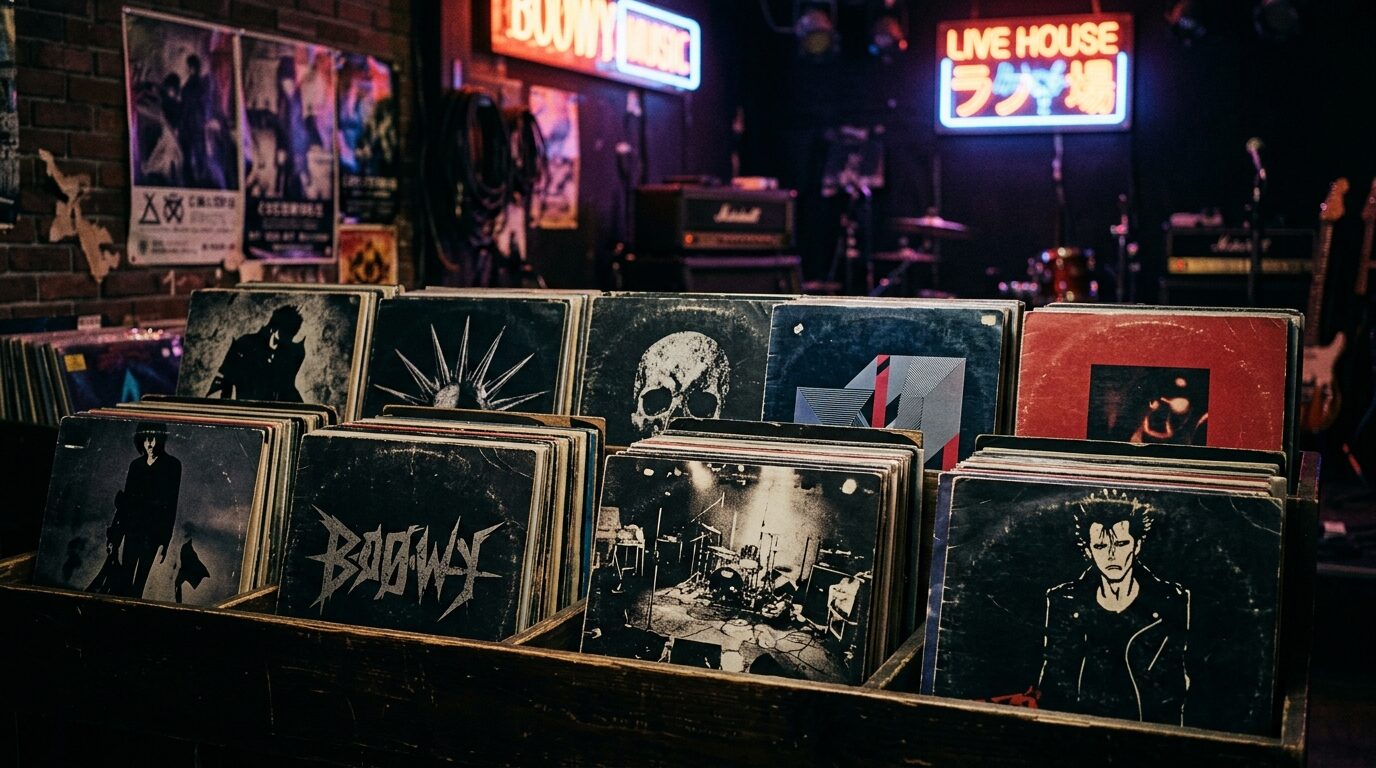 群馬出身アーティストのレコード