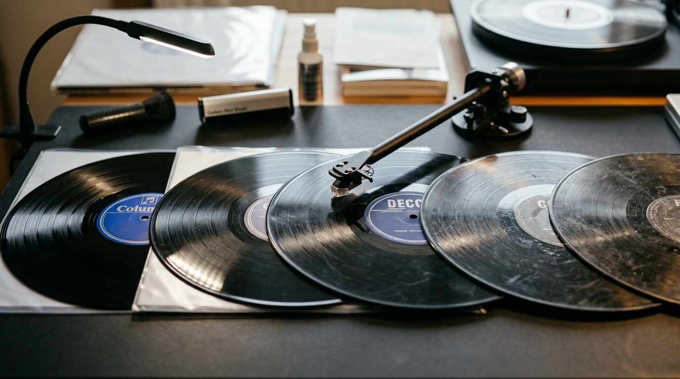 レコードのコンディション別査定基準