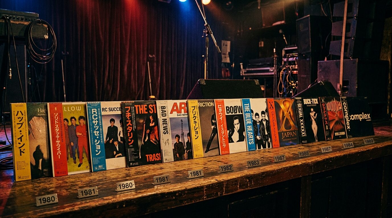 BOOWYのディスコグラフィーと活動歴