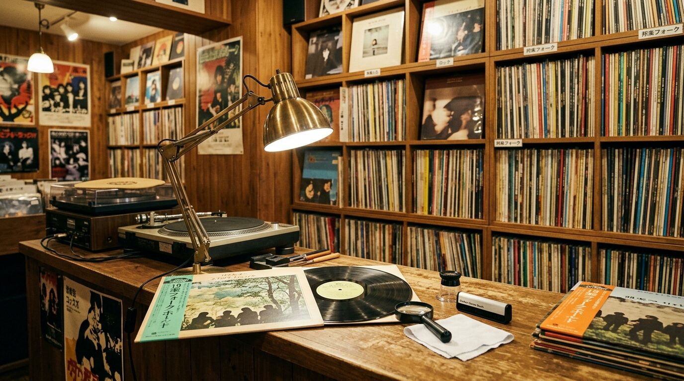 TU-Fieldの専門スタッフによる長渕剛レコード査定